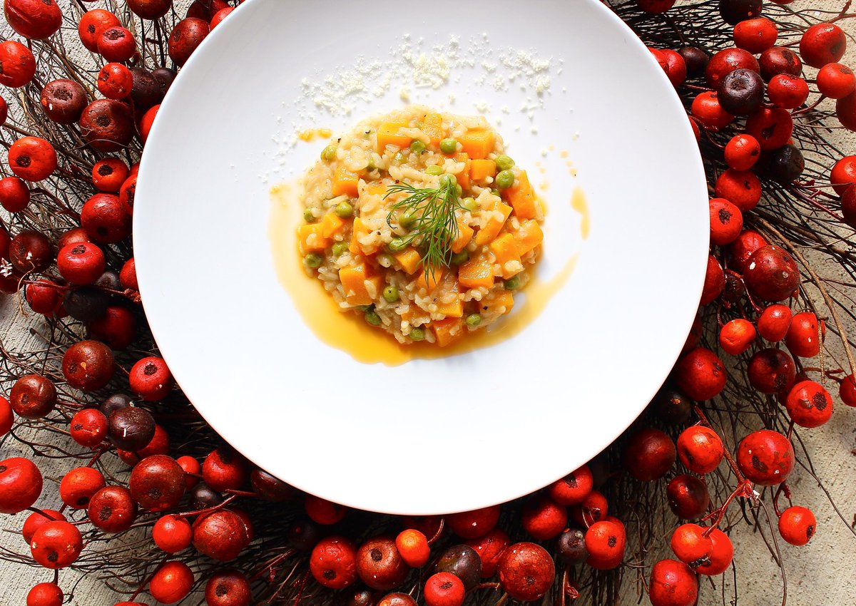 MonicaBoston's tweet photo. Butternut Squash Risotto #risotto #squash #fall #RecipeOfTheDay https://t.co/qTjeF4XgJj