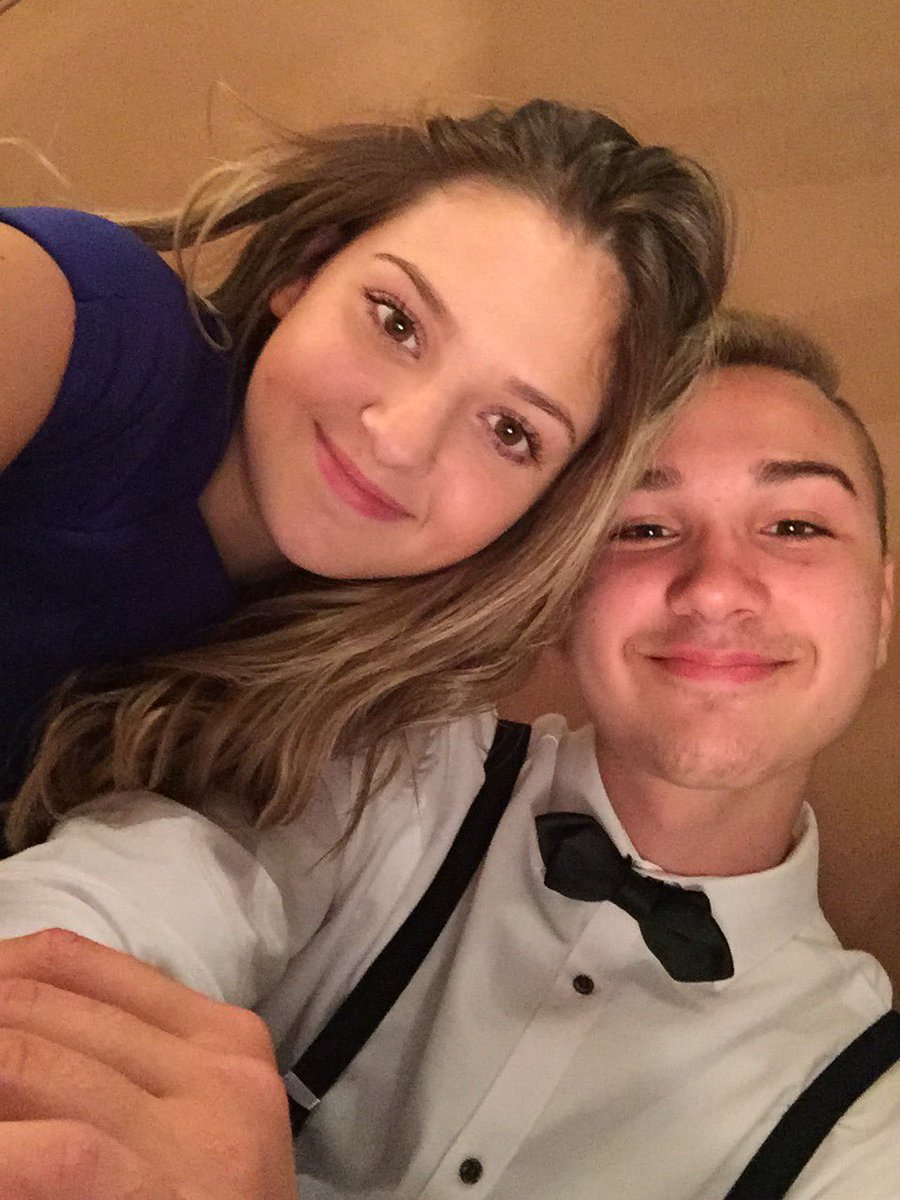 biancaeluca's tweet image. sweet 16th spent w the sweetest guy☺️💕