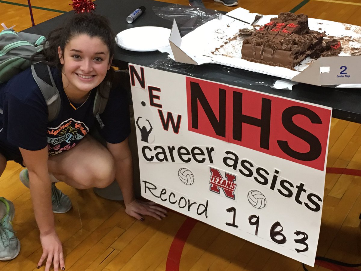 TxnVB's tweet image. Congratulations to @AnaliseLucio! Broke the school record for career assists last night! #RecordBreakingYear