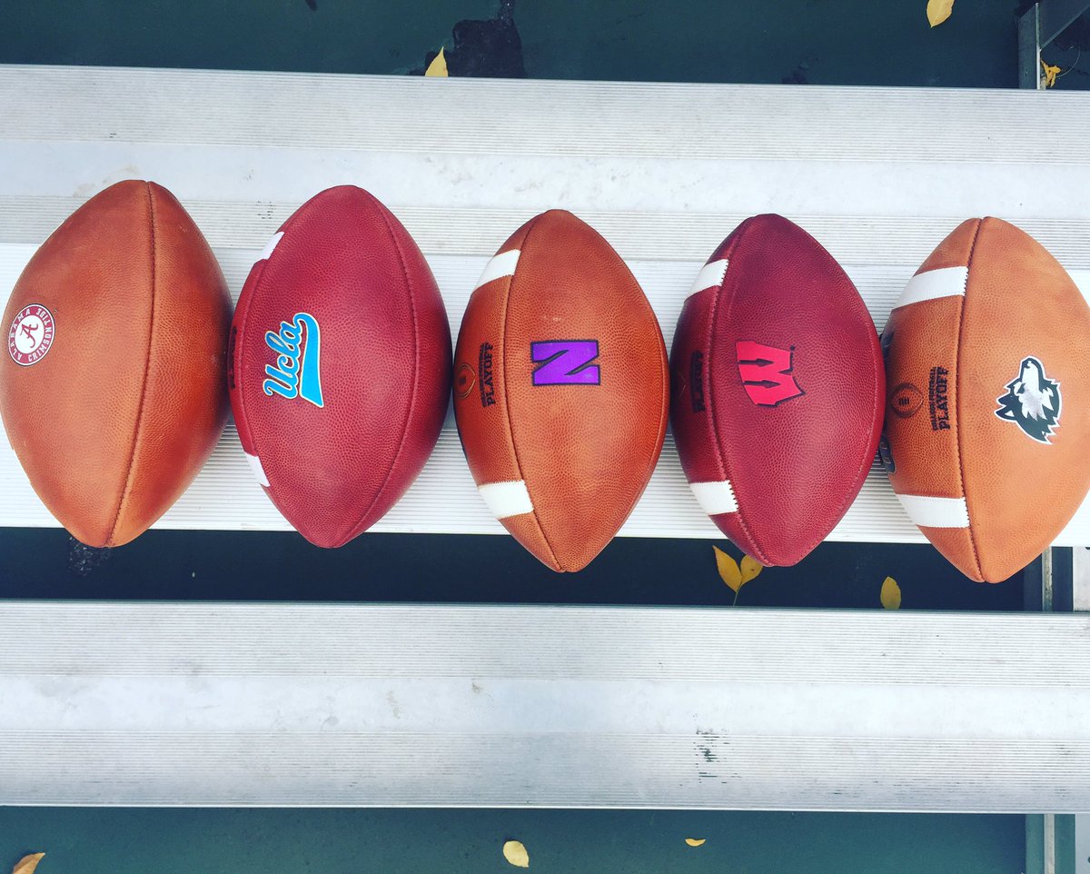 WilsonFootball's tweet photo. College Game Day. 🏈 #wilsonfootball #wilsoncustom https://t.co/GIrhFwIRsB