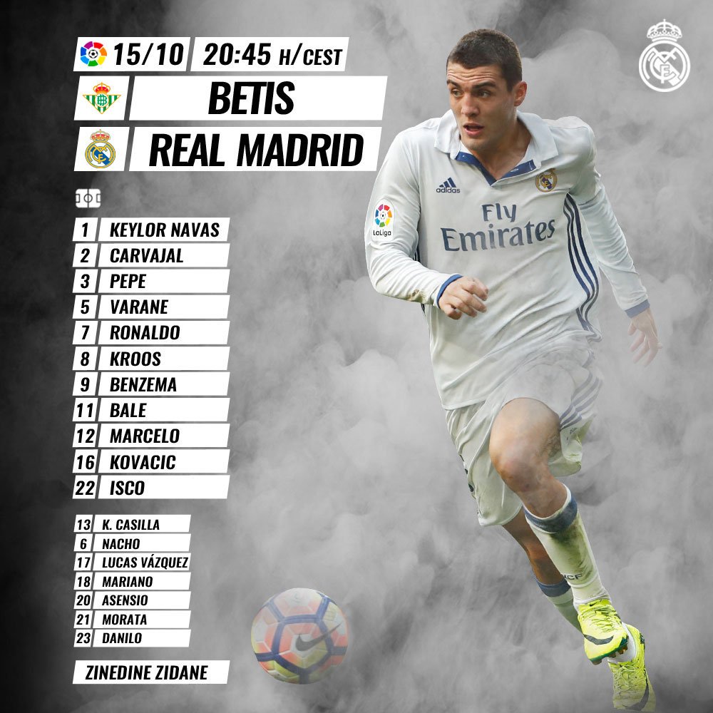 LA LIGA J8 15/10/2016 BETIS-REAL MADRID 20:45H. Cu03iYLXEAAXPev