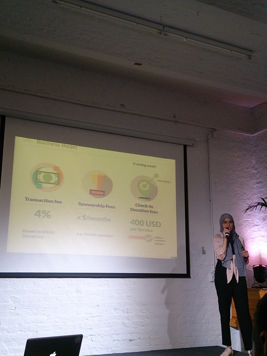 Hasala - awesome pitch of a great platform for donating to NGOs at #betapitch Global &amp; Investors Day 2016 at <a href="/betahaus/">betahaus | Berlin</a> #InvestorsDay #Berlin
