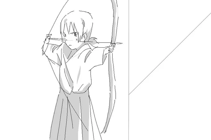 一枚絵として気に入ってるところ 