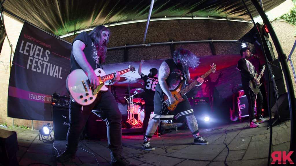 🤘 credit to Rachael King Photography! #metal #band #live