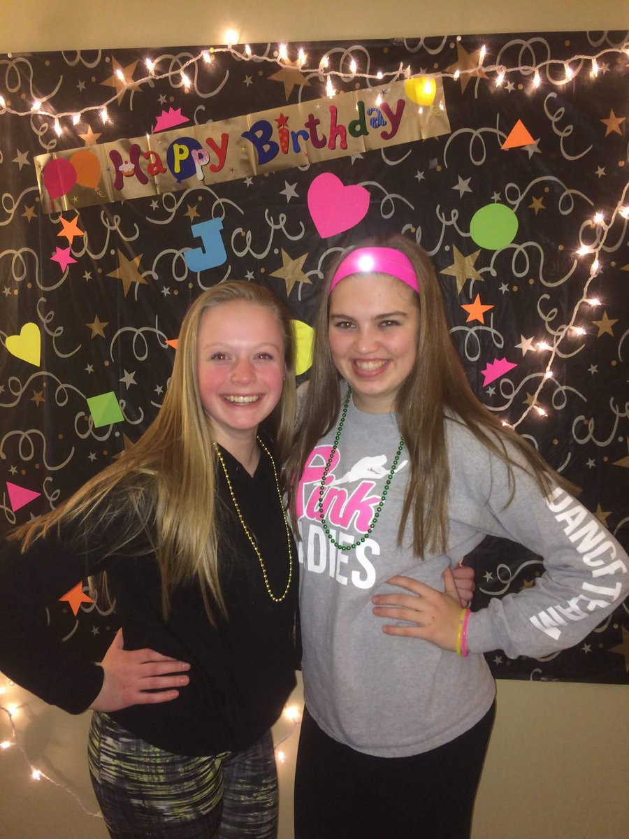 sammynyquist's tweet photo. happy birthday to the biggest slu around😘🎉 love you @CelesteGeiger https://t.co/WfHgU5aYjV