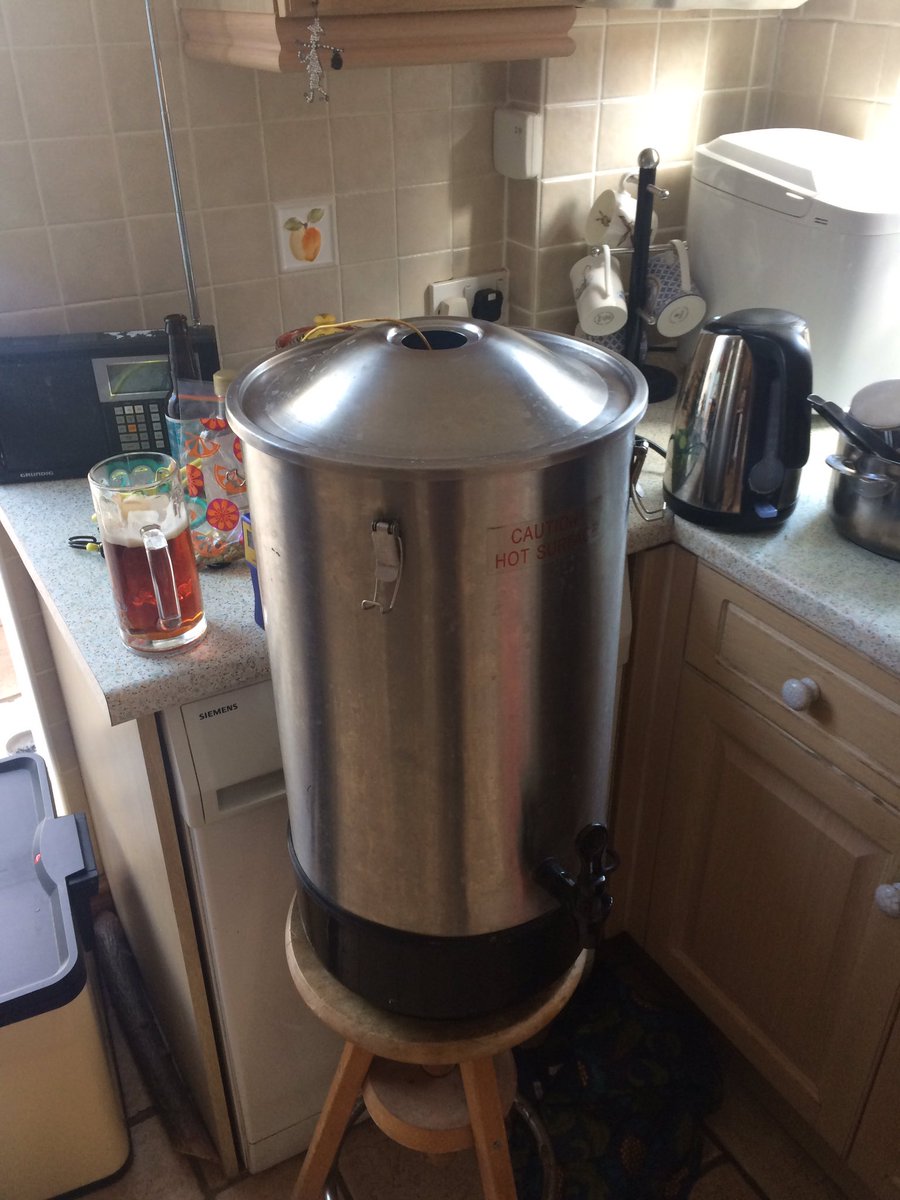 tusters's tweet image. Brew day!