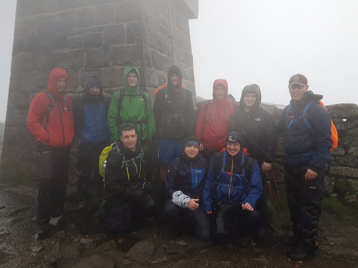 Lee_Williamson1's tweet image. We did it!!! The 4 highest mountains in the UK conquered all within 48 hours!! A massive congratulations to all the team @LAL_NI
