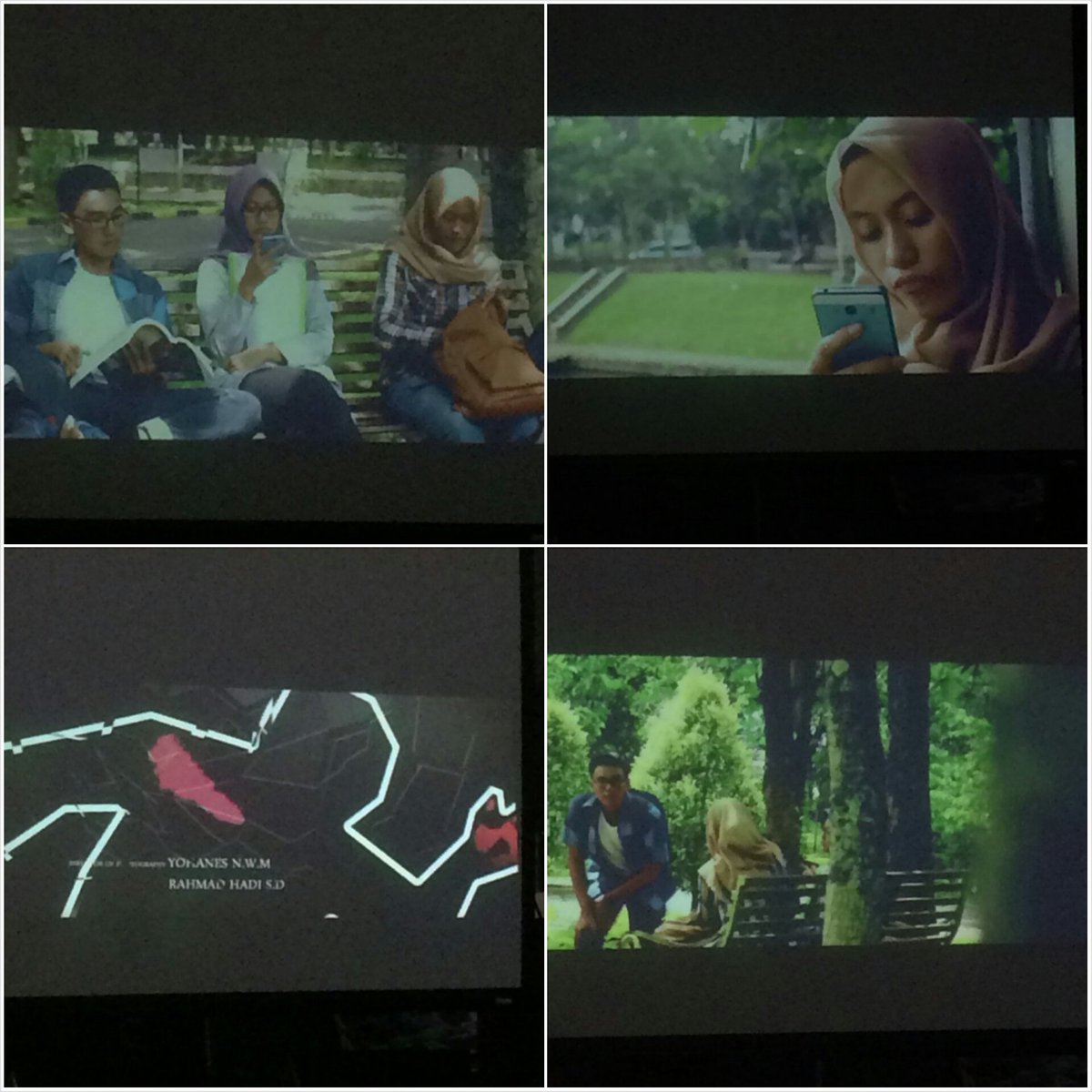 [LIVE REPORT CEREMONY &amp; AWARDING TFF 2016]

Pemutaran film kedua karya Sineas yaitu "B.O.N.D" - Karya Farhan Ardianzaf.

#TFF2016