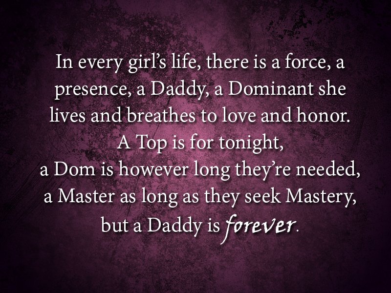 15 Best Daddy Dom & DDlg Quotes