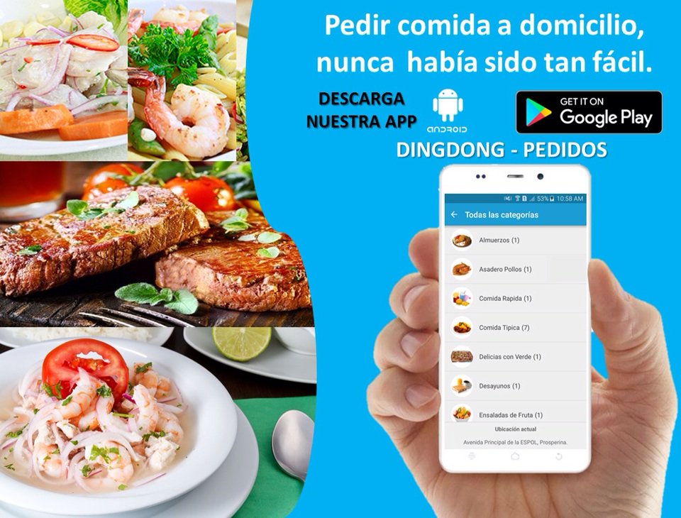 DingDongEc's tweet photo. Descarga #YA #DingDong_Pedidos en #Google_Play la manera más sencilla y eficaz !!! 👉📱☺️ https://t.co/MfSiUR6nqo