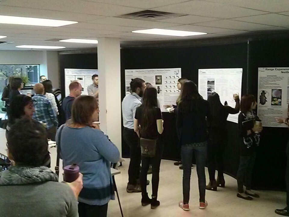 OntInsects2016's tweet image. First coffee break after a great plenary. We're celebrating with fresh cinnamon buns! #OntInsects2016