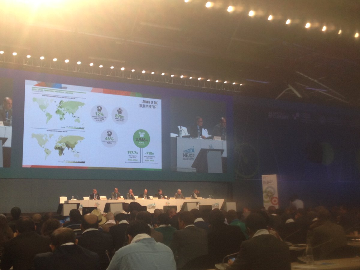 Les villes intermediaires souhaitent des moyens de travail + collaboratifs - Mohamed Sefiani au lancement du rapport #GOLD4 #UCLGCongress