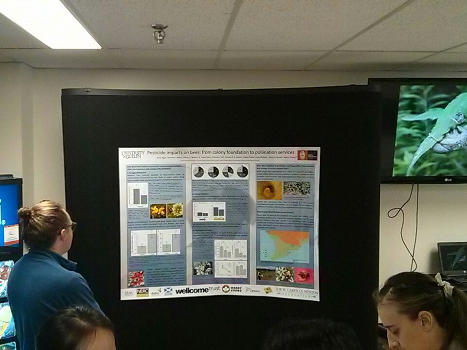 OntInsects2016's tweet image. .@NigelERaine here in spirit if not in person. Hope your spouse is feeling better!