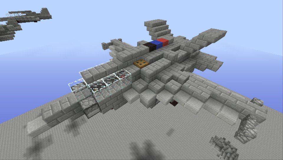 Minecraft軍事部 第四十五回マイクラ軍事部版60分一本勝負 お題 航空兵器 ワンクラ Togetter