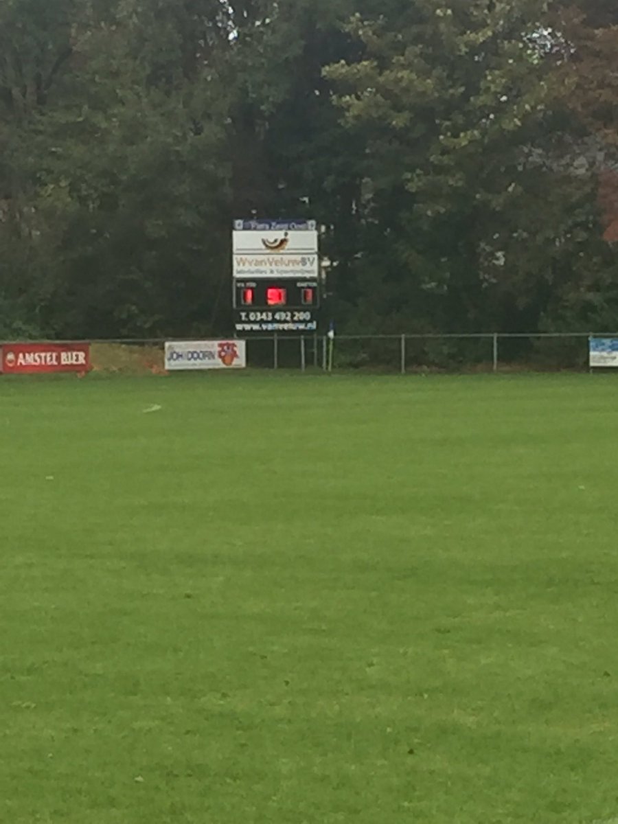 Eindstand FZO - ZSCPatria 1-1