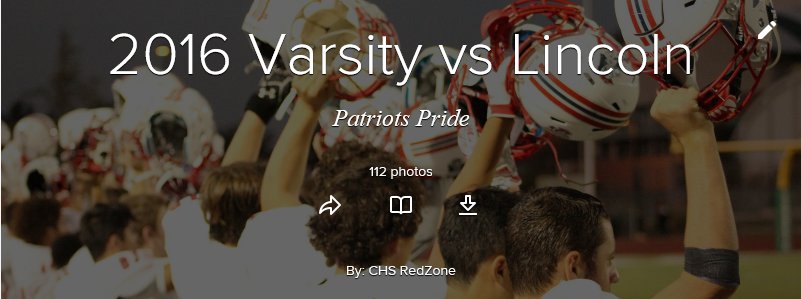 CHSPatriots's tweet photo. CHS vs Lincoln pics posted on Flickr https://t.co/YyVtblL2CO https://t.co/8Y1B4XMEgz