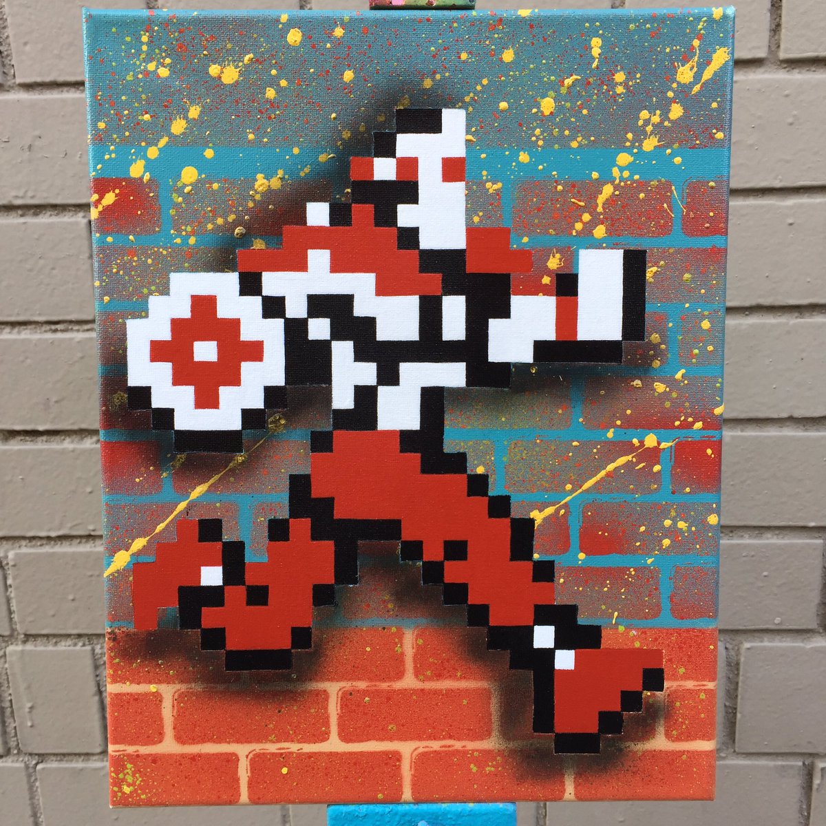Nbeefourtay's tweet photo. Rygar ultimate classic #rygar #Nintendo #8bitPainter #nb40 #8bit @NintendoAmerica #classic #gaming https://t.co/LCxEYcqYGl