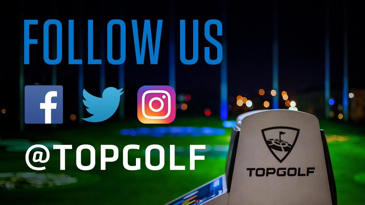 topgolfhouston's tweet photo. You know you love us, so follow us at @Topgolf to stay in-the-know on all things #Topgolf! https://t.co/xLOkCIFfoH