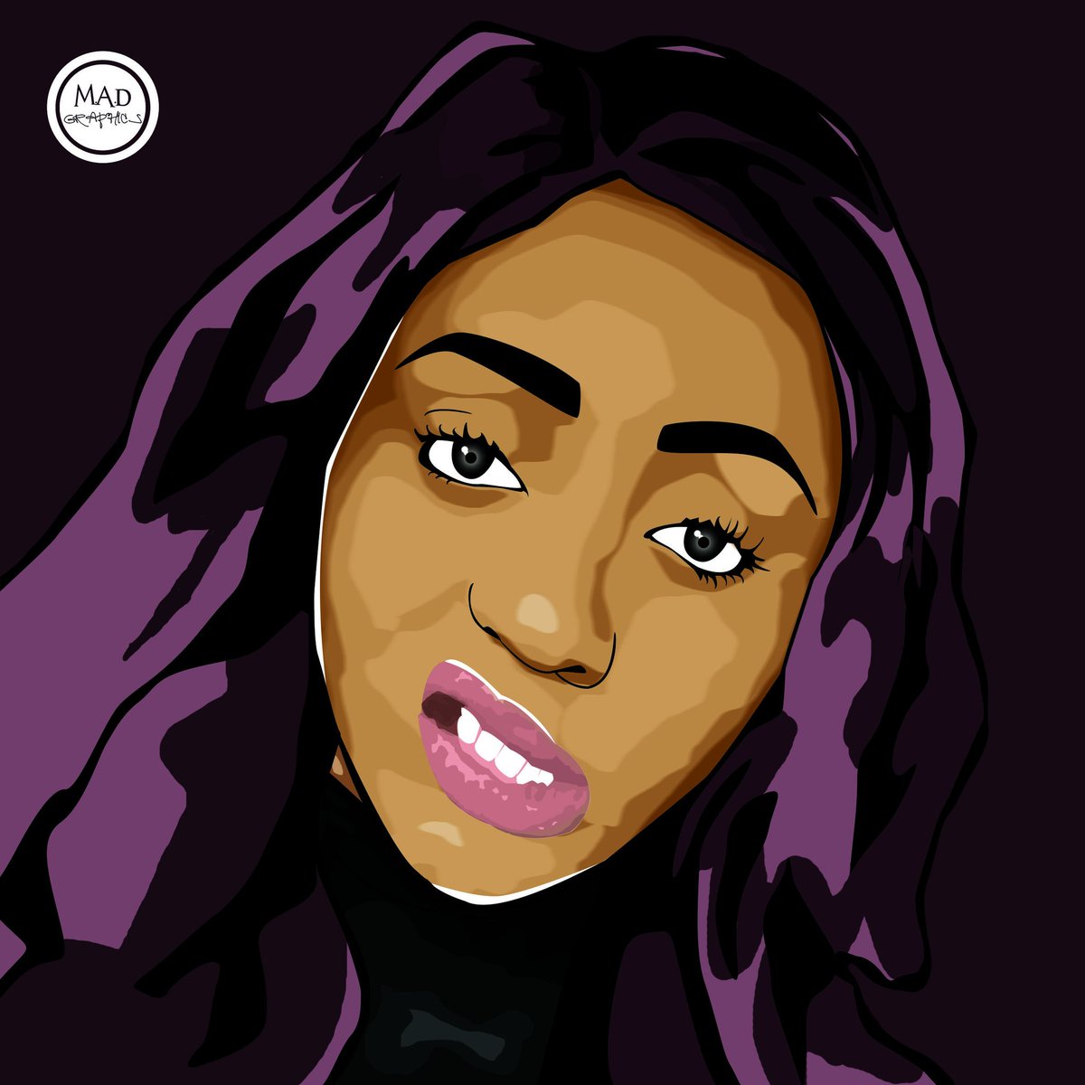 MenziTheCreator's tweet image. Yo BRAGGA peep this @Nadia_nakai #MADgraphics