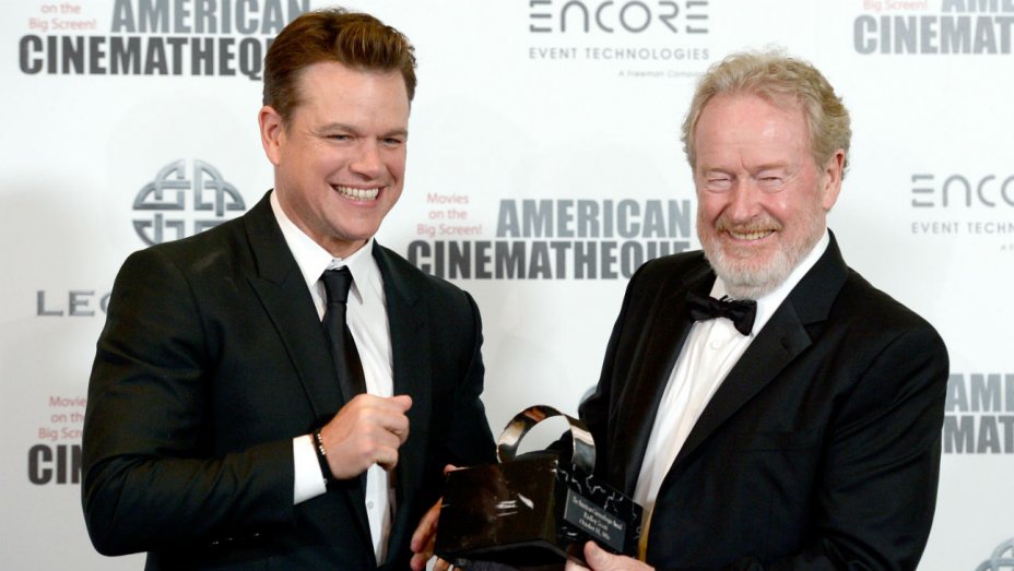 Russell Crowe, Matt Damon Honor Ridley Scott at American Cinematheque Gala thr.cm/W4lpvk https://t.co/XXkp0xSKwS