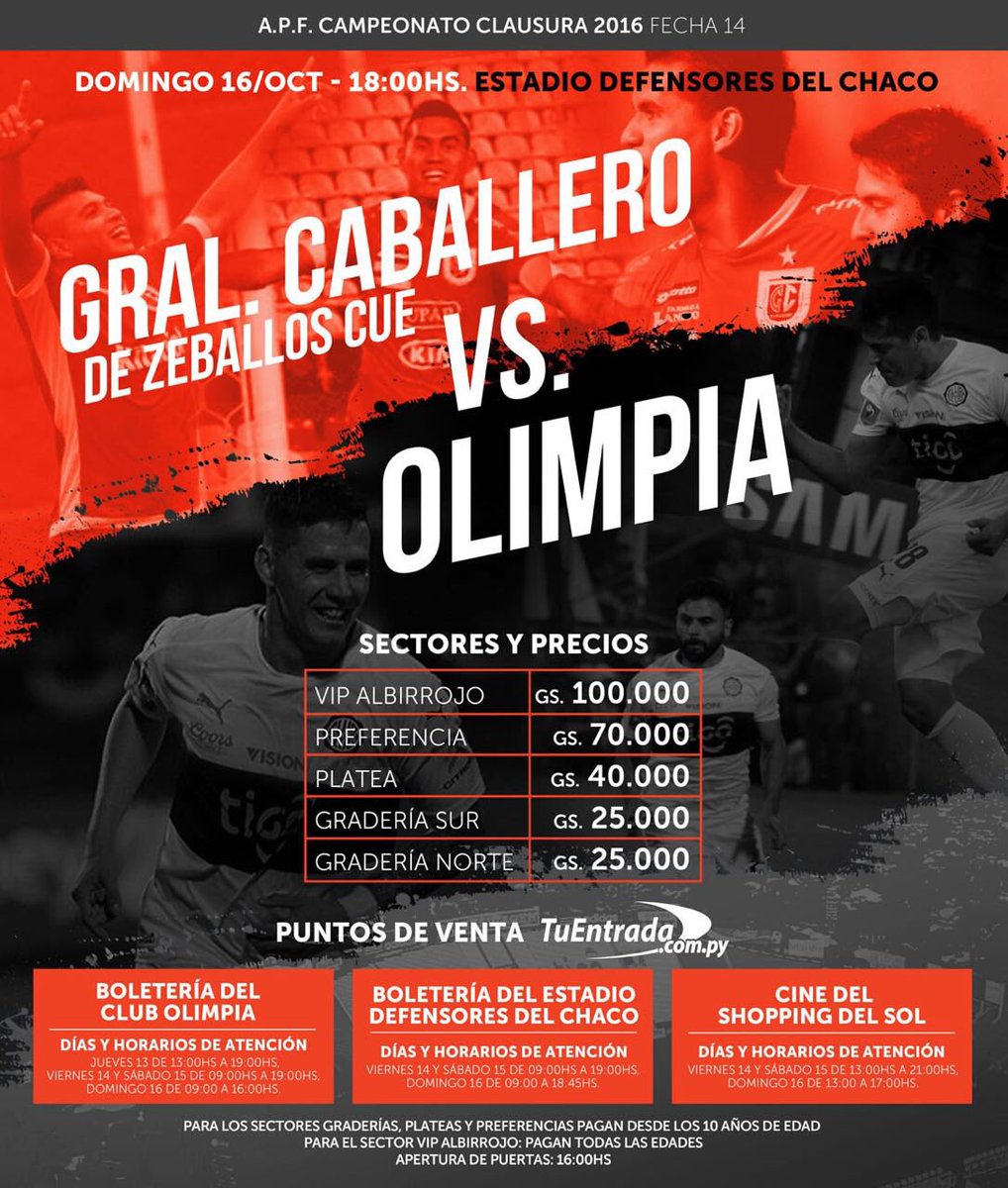 TuEntrada Paraguay tweet media