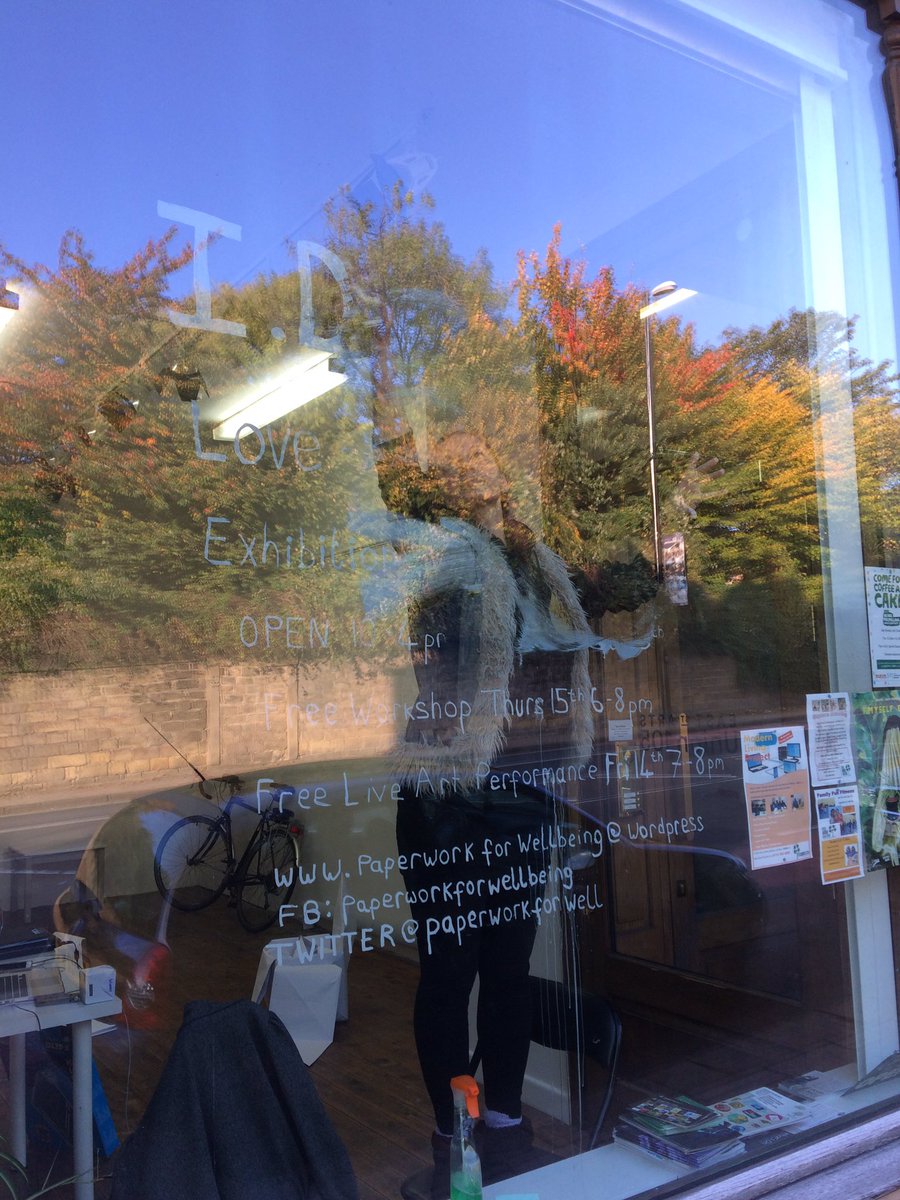 Paperwork4well's tweet image. Bye bye I.D.entity! The sign is coming down &amp;amp; we've packed up. Thankyou @Union105 @LoveArtsLeeds @LeedsInspired