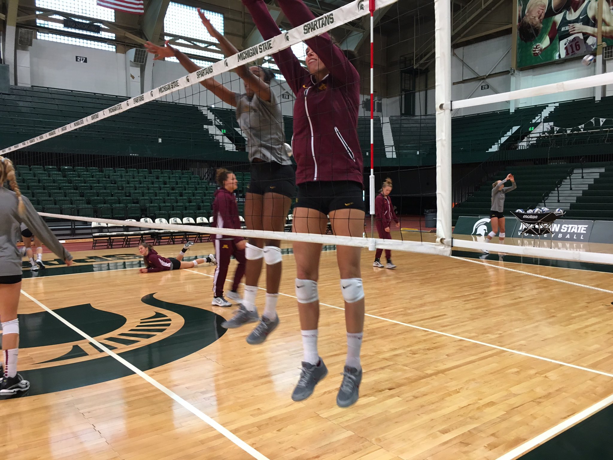 Minnesota Volleyball on Twitter "Gophers holding morning practice