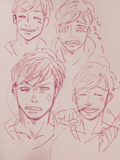 らくがきがとまらない夜なのだった。おそ松 
