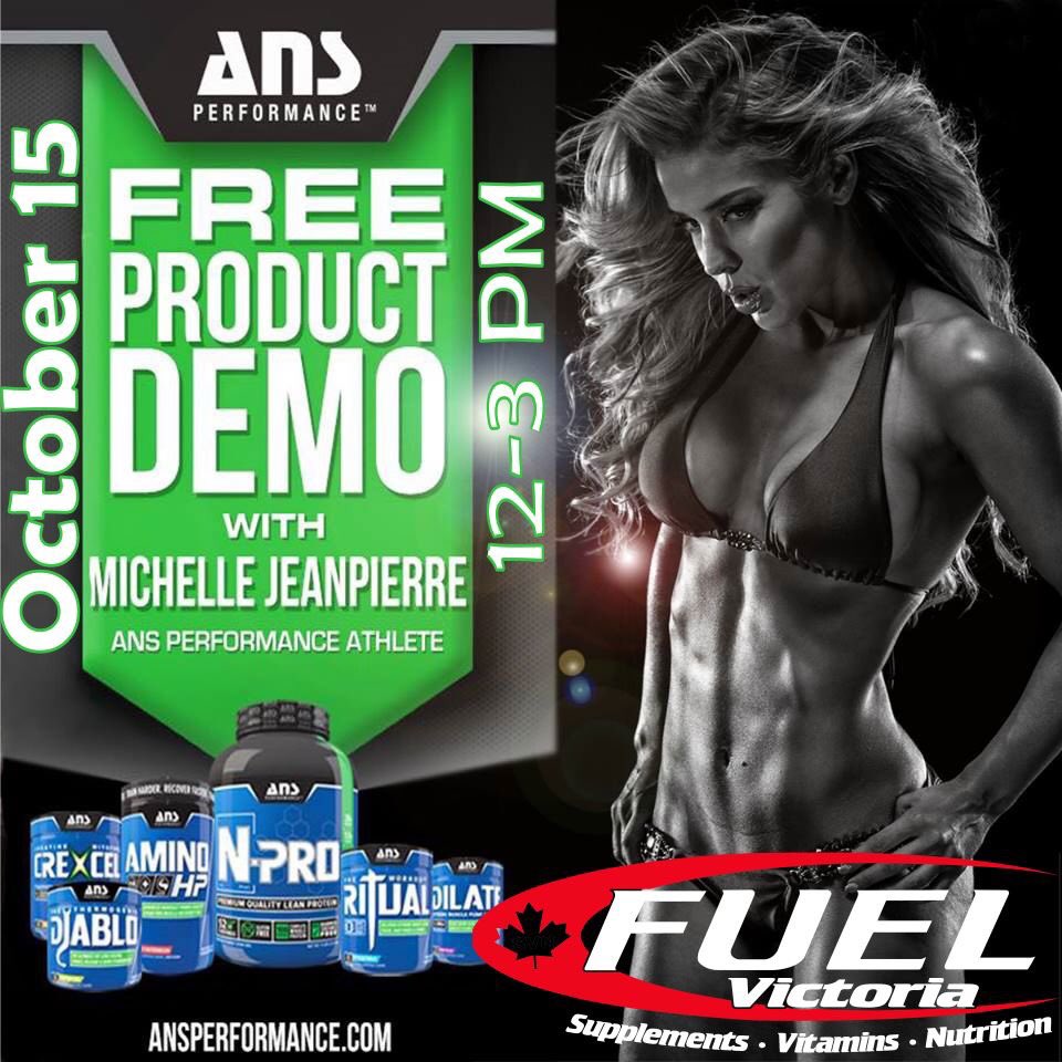 If you're in #yyj today, come by and say 👋🏻 I'll be at @FuelVictoria representing @ANSPerformance from 12-3 💪🏼Have a great weekend! 😘