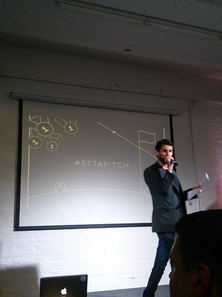 Stage is ready for THE #pitches  at #betapitch Global &amp; Investors Day 2016 at <a href="/betahaus/">betahaus | Berlin</a> #InvestorsDay #Berlin been a great event so far!
