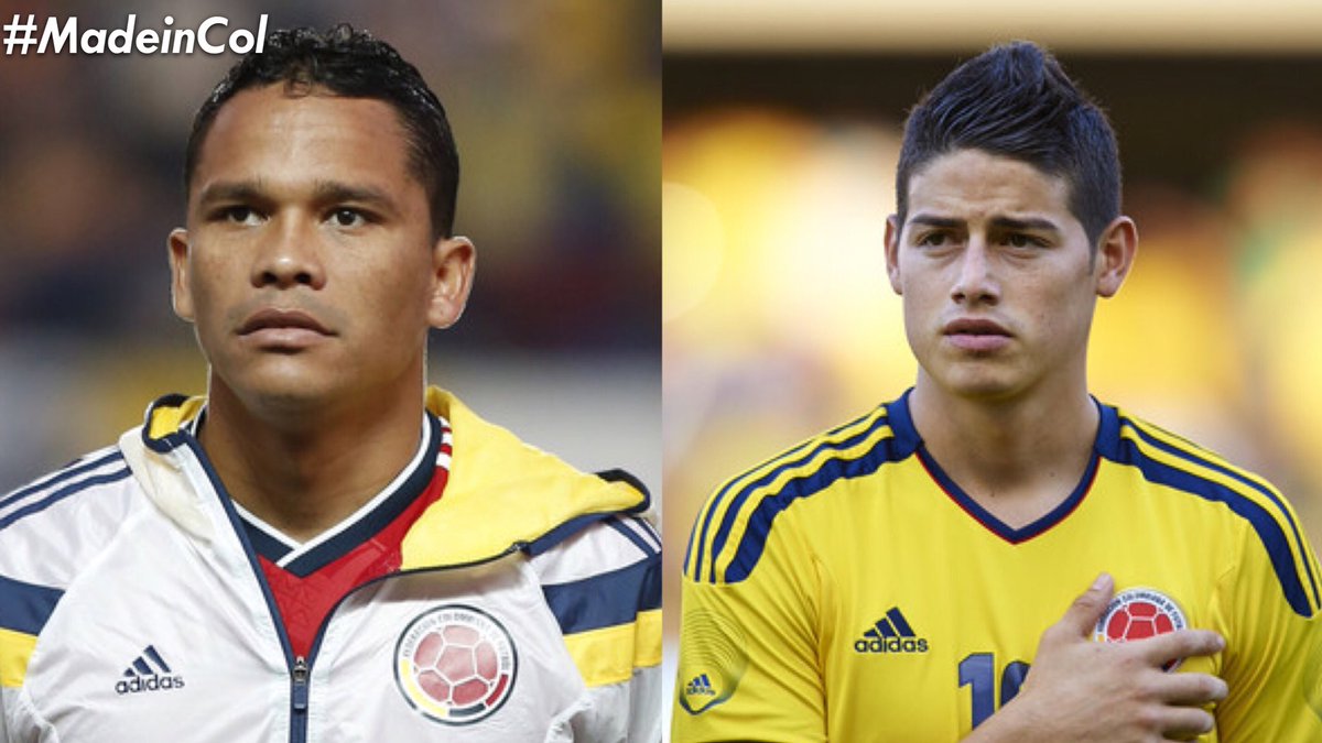 madeincol_'s tweet photo. @carlos7bacca y @jamesdrodriguez en la lista @DailyMail de los 100 mejor jugadores de fútbol. ¡Orgullo #MadeinCol ! https://t.co/wvZrlChiL8