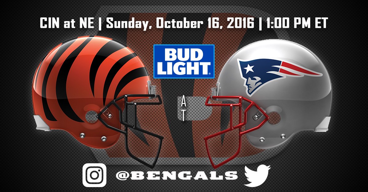 Cincinnati Bengals on X: 'Kickoff is coming! Follow the action ⬇   Game Day Central 