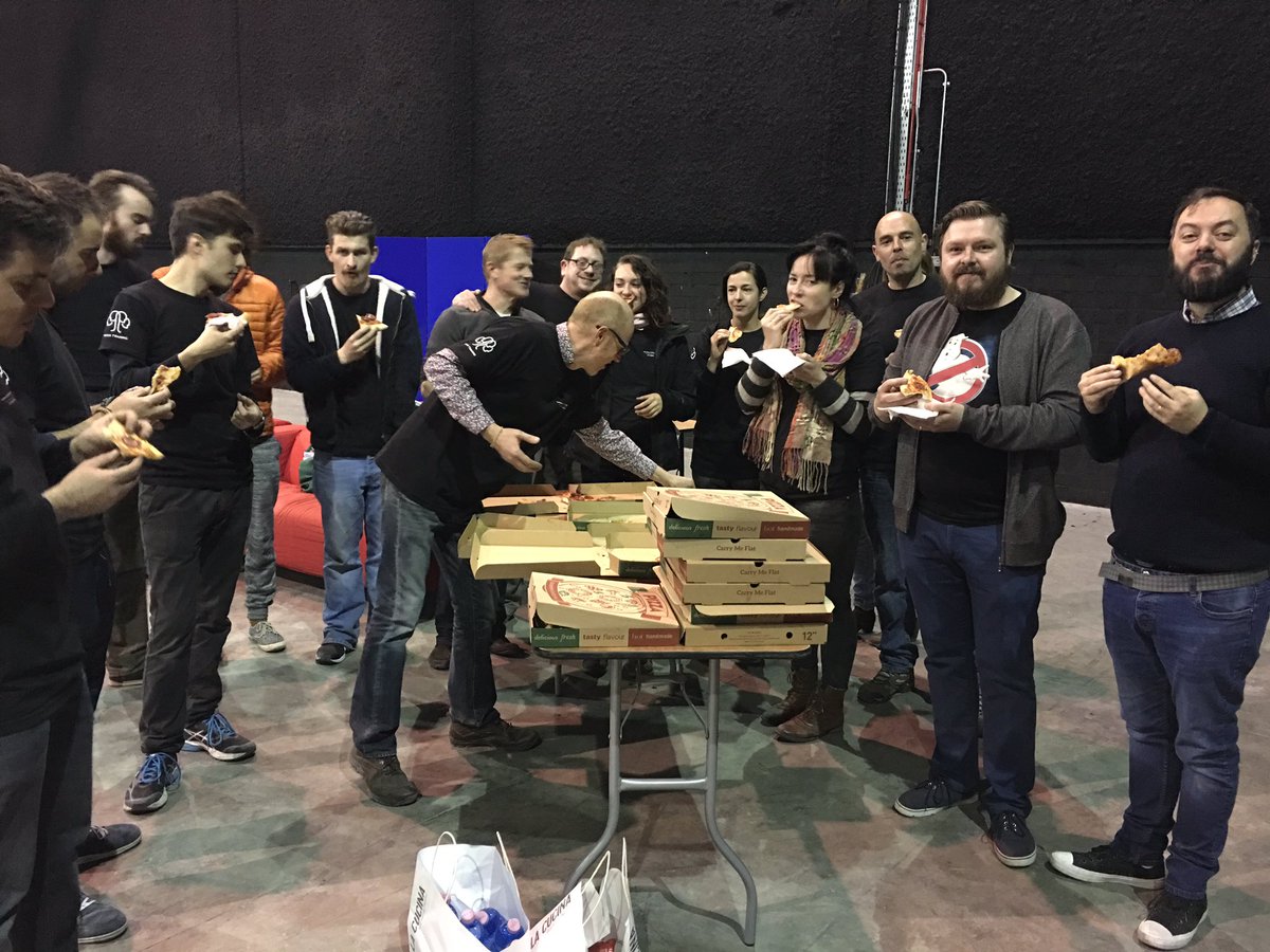 screenskillsire's tweet photo. Pizza time for the amazing @KerryETB team!! #FilmLimerick https://t.co/DJmAkEQs8N