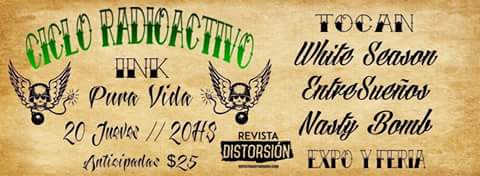 whiteseasonarg's tweet photo. Holaa
El jueves 20 de octubre volvemos al #cicloradioactivo ! Esta vez en @radiopuravidalp ,con una expo de tattos!! https://t.co/3yEFkeUiD4