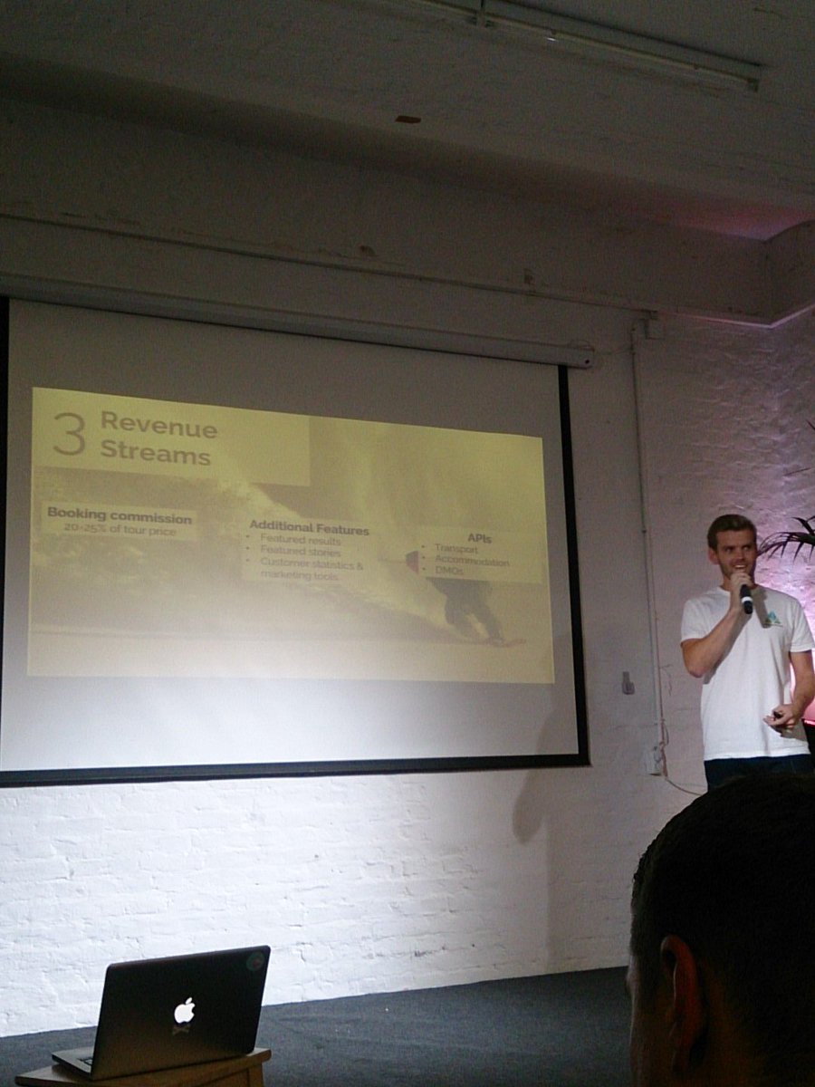 Moritz Witter from Nordic Adventours at #betapitch Global &amp; Investors Day 2016 at <a href="/betahaus/">betahaus | Berlin</a> #InvestorsDay #Berlin #0segways