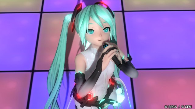 append_bot's tweet photo. 『ミクは何か歌いたそうな顔でこちらを見ている！
歌わせてあげますか？』
▷はい
  いいえ
https://t.co/ktCjBJ6epJ