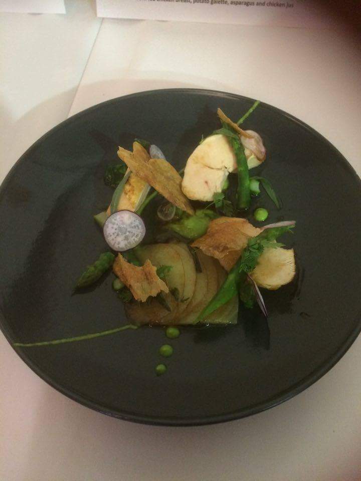 Well done to our student Ethan Clarke winner of Taste of the West Junior Chef with this chicken &amp; asparagus dish!