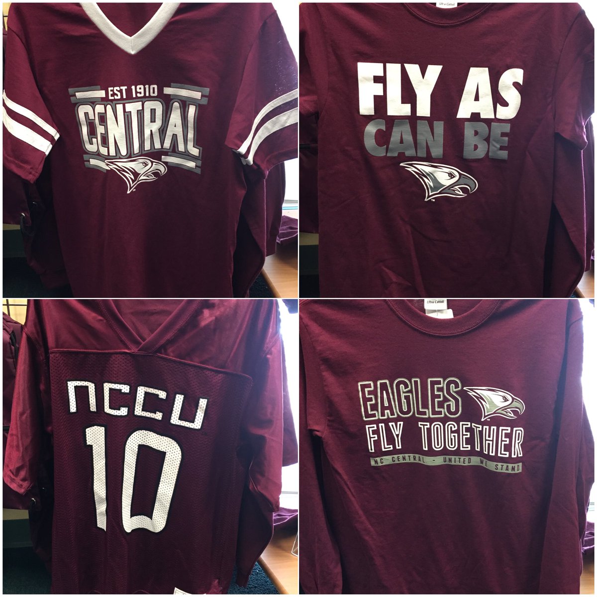 IT'S 🏈GAME DAY <a href="/NCCU/">North Carolina Central University</a>! WE WILL HAVE TWO BOOTHS, ONE BESIDE THE K97.5 TENT AND ANOTHER INSIDE OF THE STADIUM! #NCCUHC16 #123RALEIGHTEES