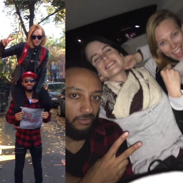 JoshuaCrafter's tweet photo. Cars and shoulder rides - my two fav ways of personal transport #questival https://t.co/tQ68bWxMPk