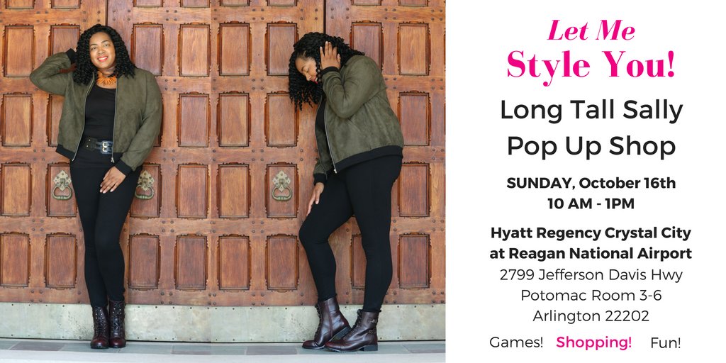 TheHillsMD's tweet photo. Join me at @Long_Tall_Sally‘s Washington, DC Pop Up Shop TOMORROW from 10A-1P! #LongTallMe #TallGirls #TeamTall #DCBlogger #LongTallSally https://t.co/CNhXebk5U4