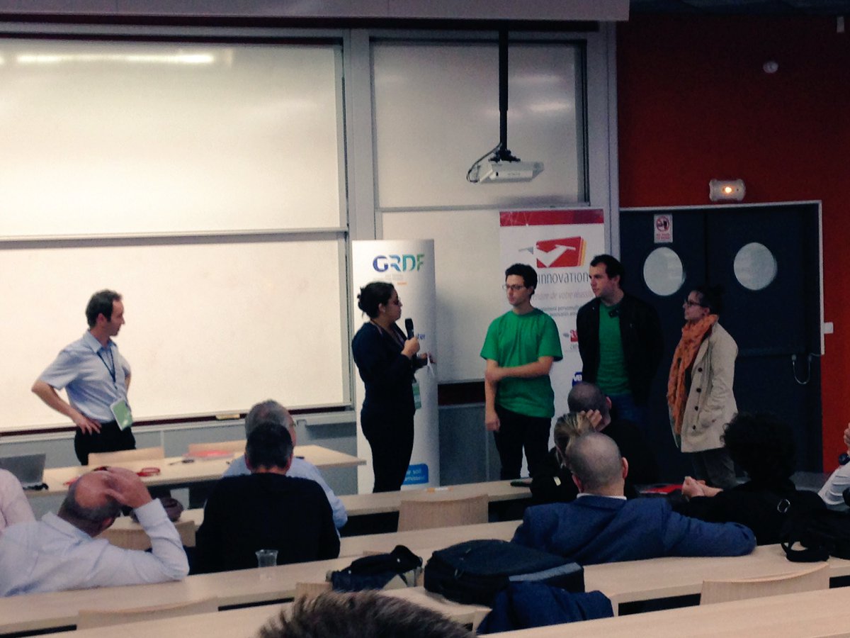 LaCantinebyTVT's tweet image. Le projet qui arrive en 6e position : GRDF, la relation client avant tout. #hackgrdf