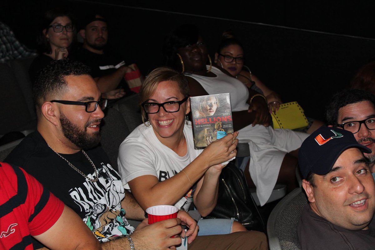 Someone won a #Hellions blu-ray courtesy of <a href="/Scream_Factory/">Scream Factory™</a> at our 35th anniversary of #Halloween II last night <a href="/OCINEMA/">O CINEMA</a>