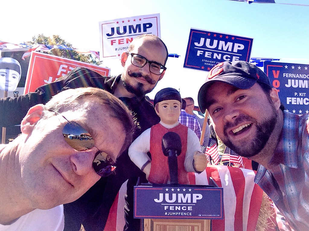 Fanbrandz's tweet photo. So good. #jumpfence #hunt2016 https://t.co/qjii2Whj60