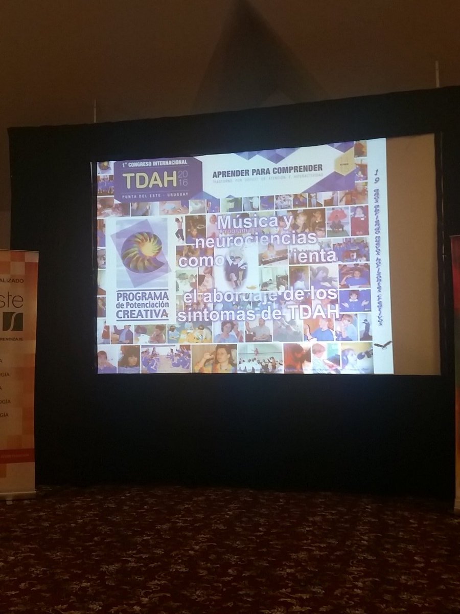 TdahCongreso's tweet photo. Potenciacion  creativa.  Isabel  de la Torre  #tdah16 https://t.co/GWtJSE5YEA