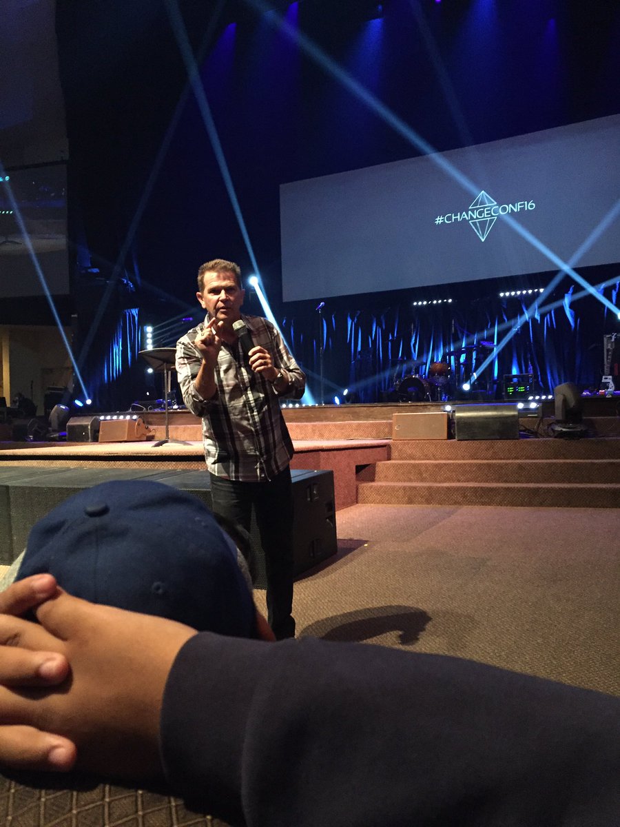 "Move the stone" -Phil Cann #changeconf16