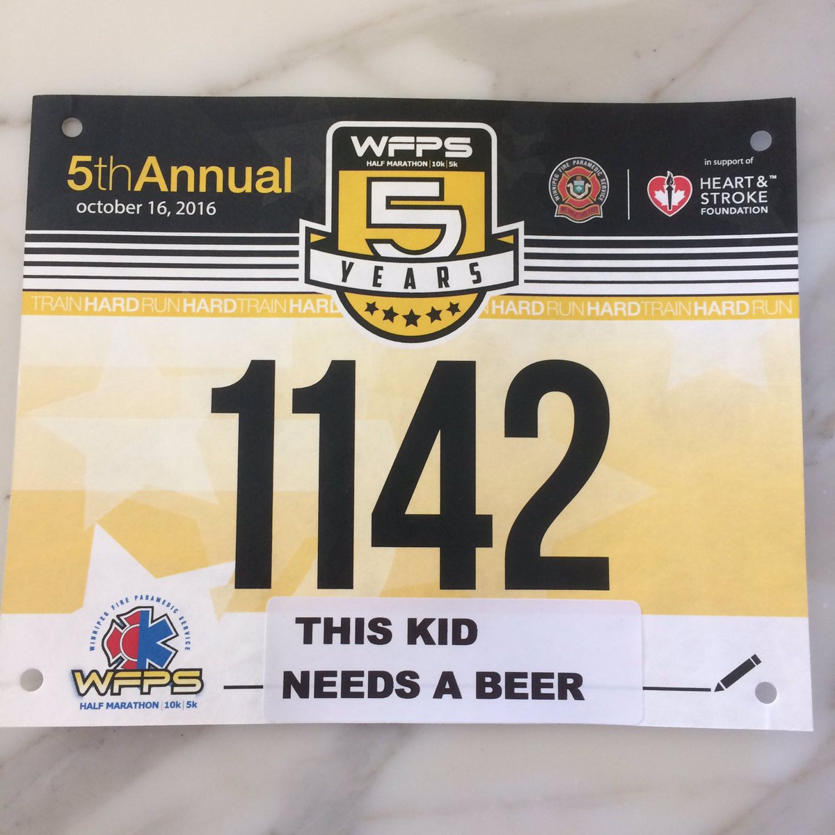 newmy94's tweet photo. It's official. Tomorrow will be the end of me #only13miles https://t.co/B2Qdgw17mB