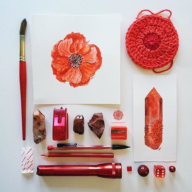 MAGLITE's tweet image. #MAGPic via @twiggyabi; #RedEverything - This red MAGLITE flashlight makes a great additional to your #DeskCollection 📷: @maglite_usa