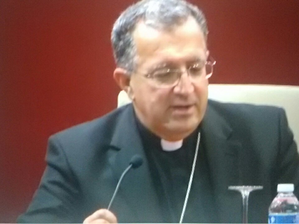 Acto de clausura del Simposio homenaje a Pablo VI de <a href="/Confepiscopal/">ConferenciaEpiscopal</a> por Mons. Ginés García, <a href="/obispodeguadix/">obispodeguadix</a>  Presidente de la Fund. Pablo VI