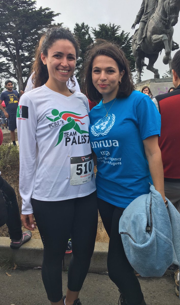 unrwausa's tweet image. Palestinian reunions in San Fransisco at the #Gaza5K! @RightToMovement