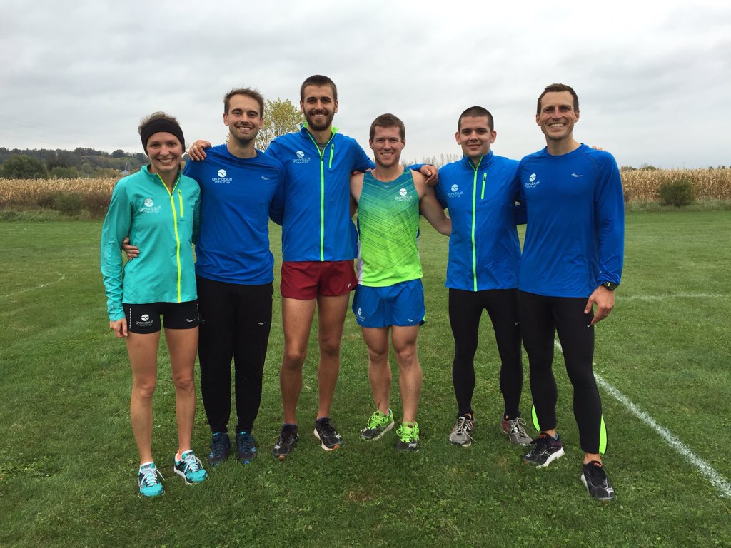 AdamBohach's tweet photo. @GrandBluffRun competed on the XC course in Ettrick, WI today. So proud to support this Team! https://t.co/SXsVR1OVSv
